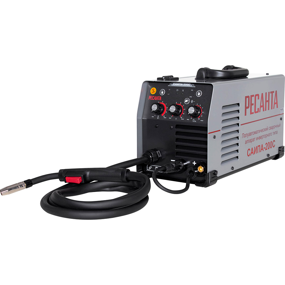 Аппарат сварочный полуавтомат Ресанта САИПА-200C (MIG/MAG)