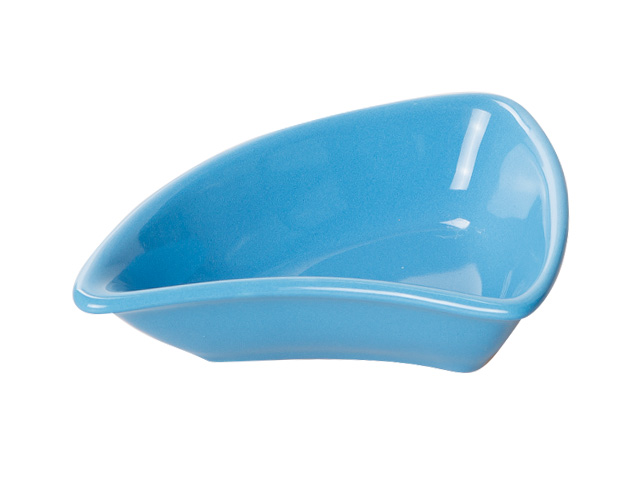 Салатник керамический, 160 мм, треугольный, серия Бурса, синий, PERFECTO LINEA (Супер цена!) (18-172401)