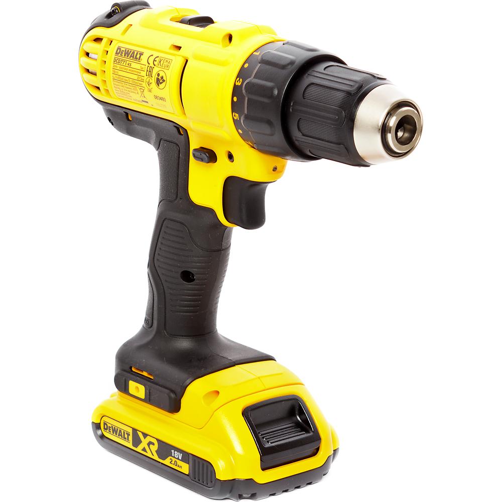 Шуруповерт аккумуляторный DeWalt DCD771D2-QW