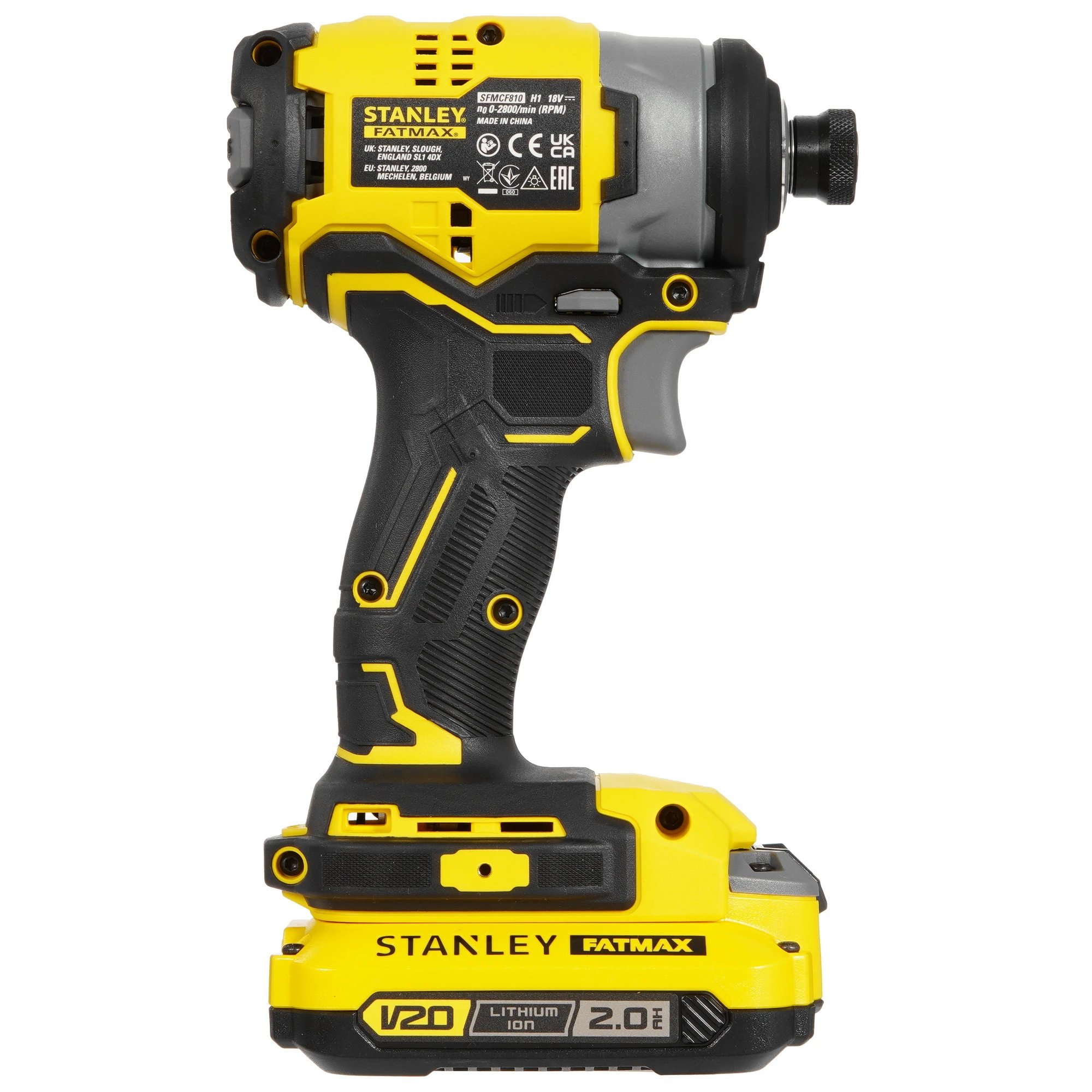 Шуруповерт аккумуляторный Stanley SFMCF810D2K