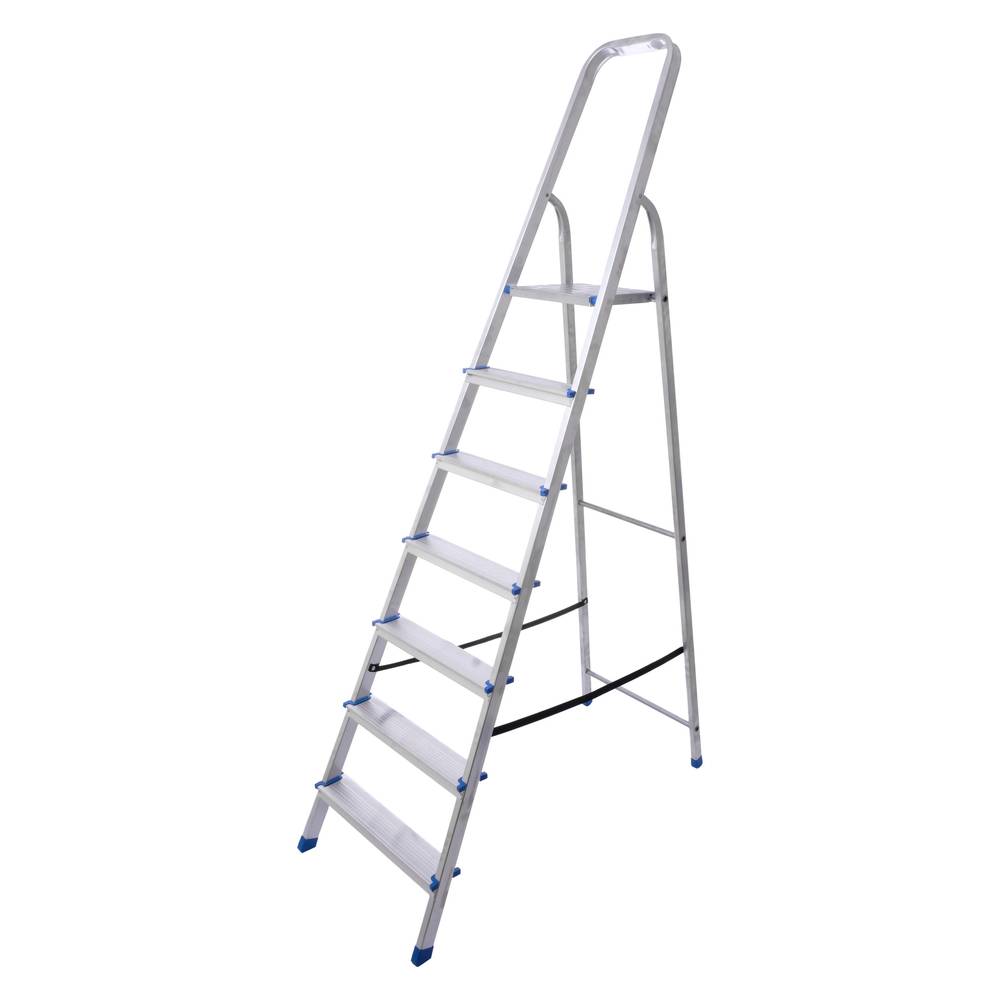 Стремянка алюминиевая STAIRS 7 ступеней AS07