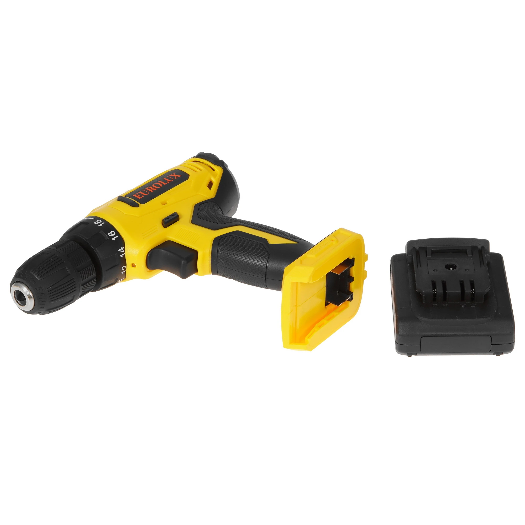 Дрель-шуруповерт аккумуляторная Eurolux ДА-16/2Li