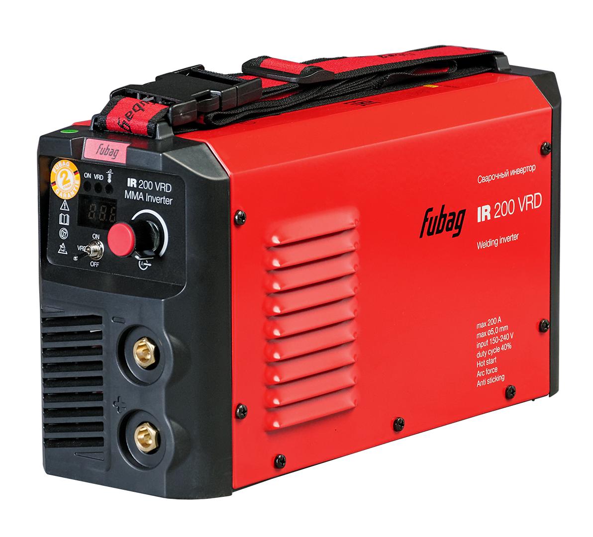 Инвертор сварочный FUBAG IR 200 V.R.D.