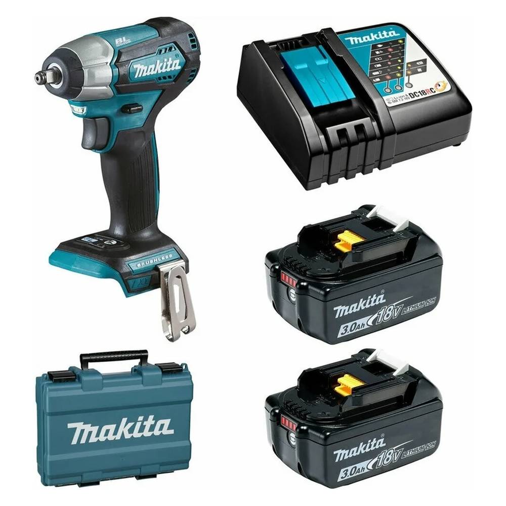 Гайковерт аккумуляторный ударный Makita DTW180RFE