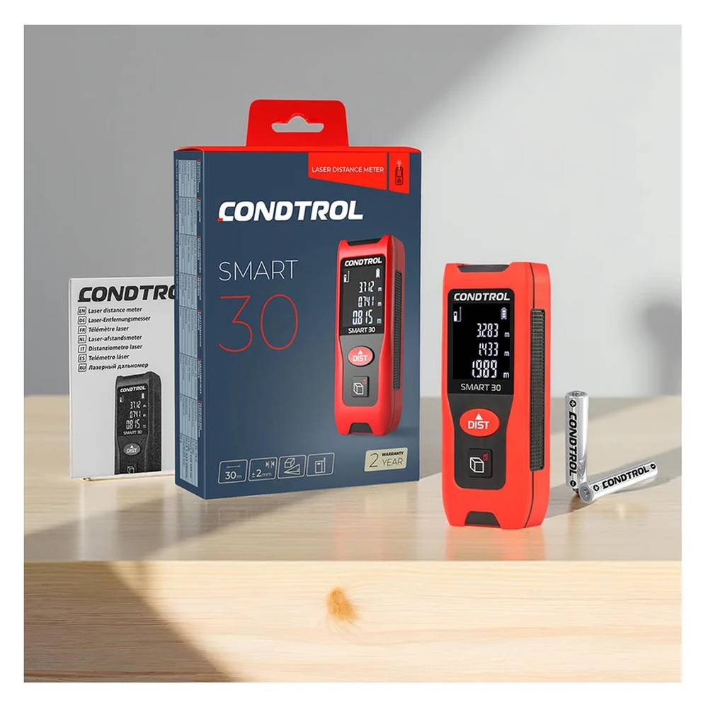 Измеритель длины лазерный CONDTROL Smart 30