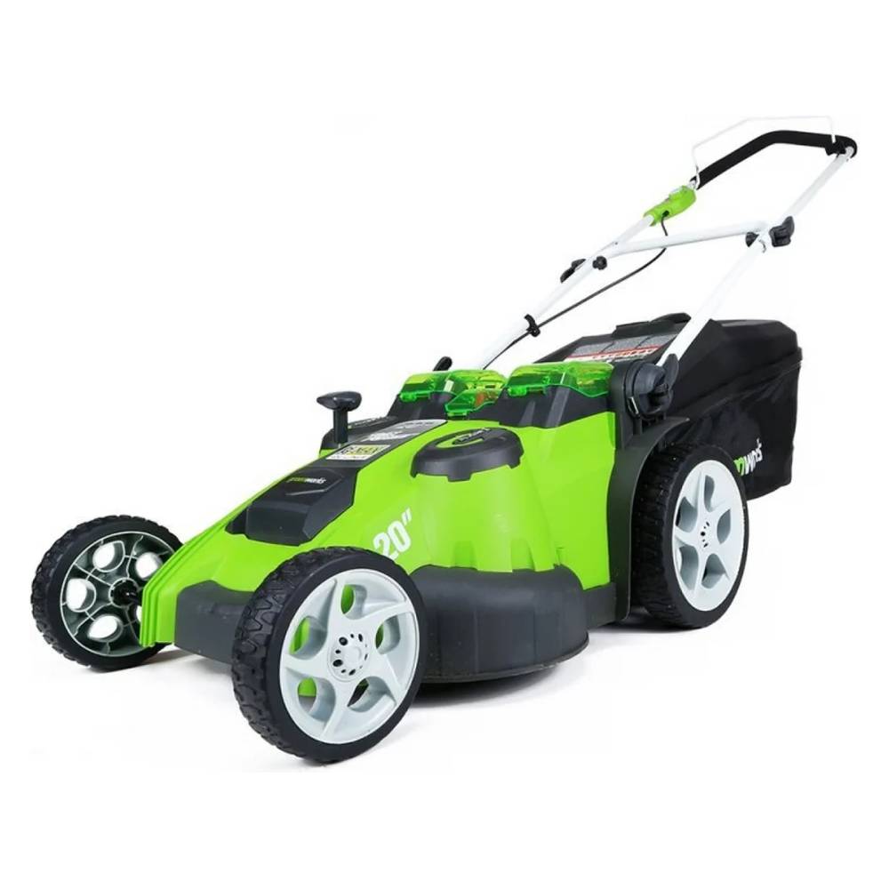 Газонокосилка аккумуляторная Greenworks G40LM49DBK4 (АКБ 4 А.ч; ЗУ)