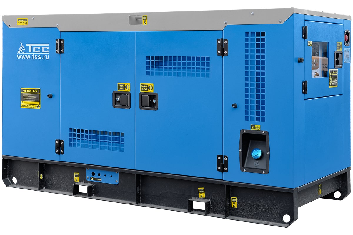 Дизельный генератор ТСС АД-20С-Т400 в шумозащитном кожухе