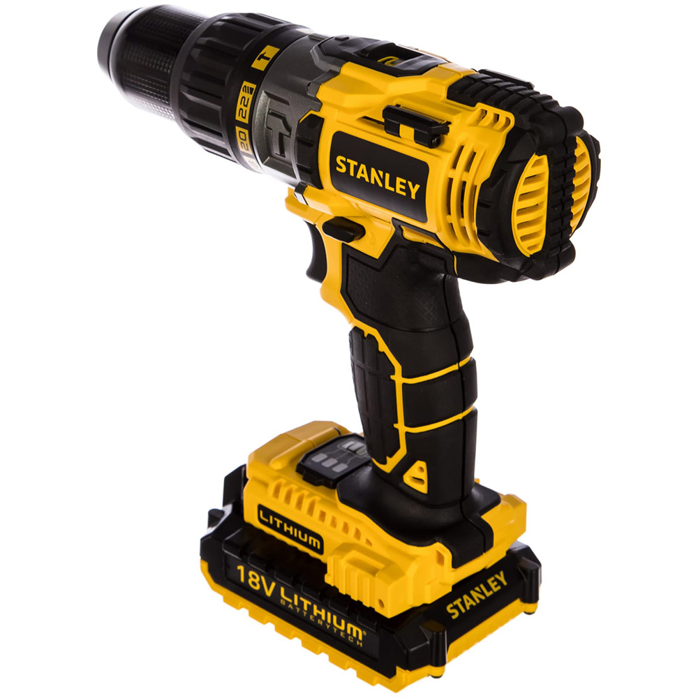 Шуруповерт аккумуляторный Stanley STDC18LHBK