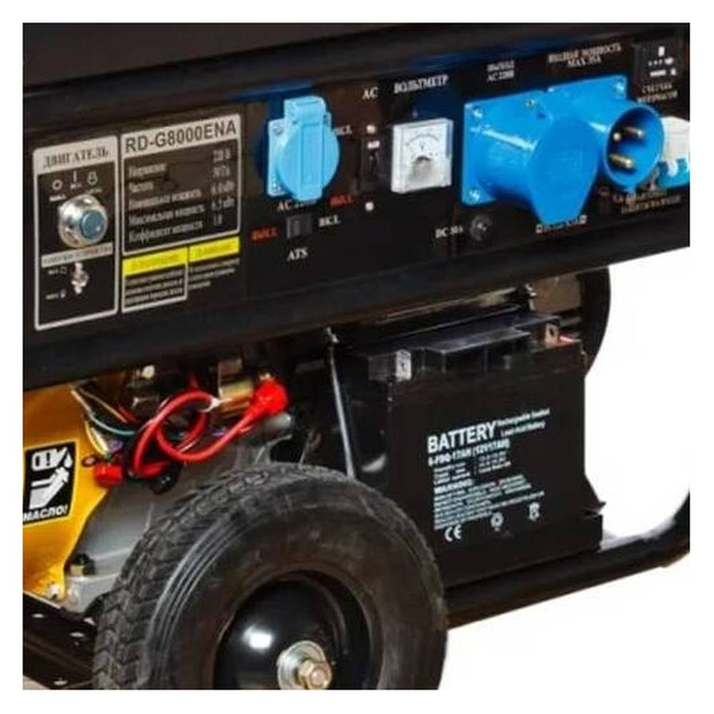 Генератор бензиновый REDVERG RD-G8000ENA