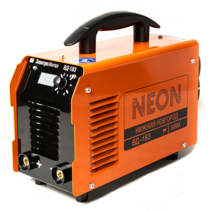 Аппарат сварочный инверторный NEON ВД-183 (220, с кабелем 2,5м)