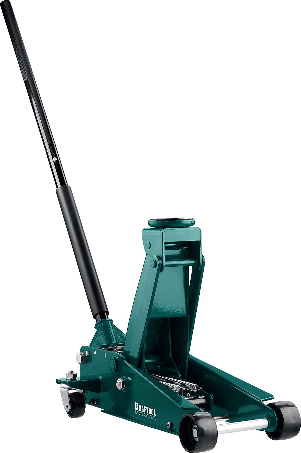 KRAFTOOL KRAFT-LIFT, 130 - 465 мм 3 т, подкатной домкрат с быстрым подъемом для СТО (43450-3)