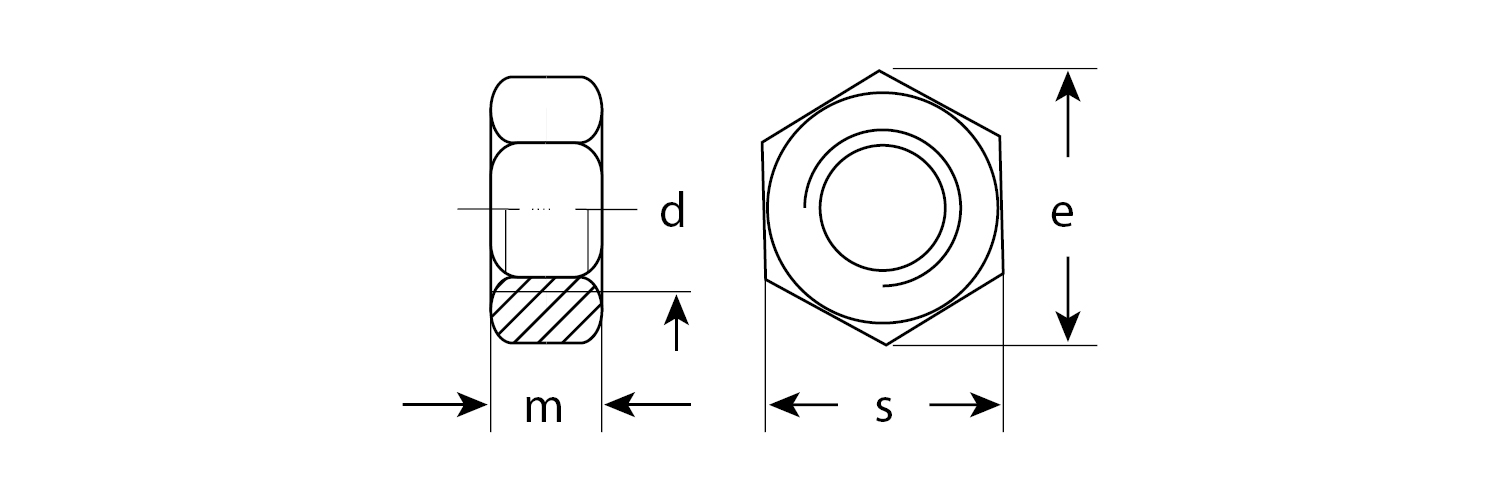 ЗУБР ГОСТ ISO 4032-2014, кл. пр. 6, M12, цинк, 5 кг, шестигранная гайка (303550-12)