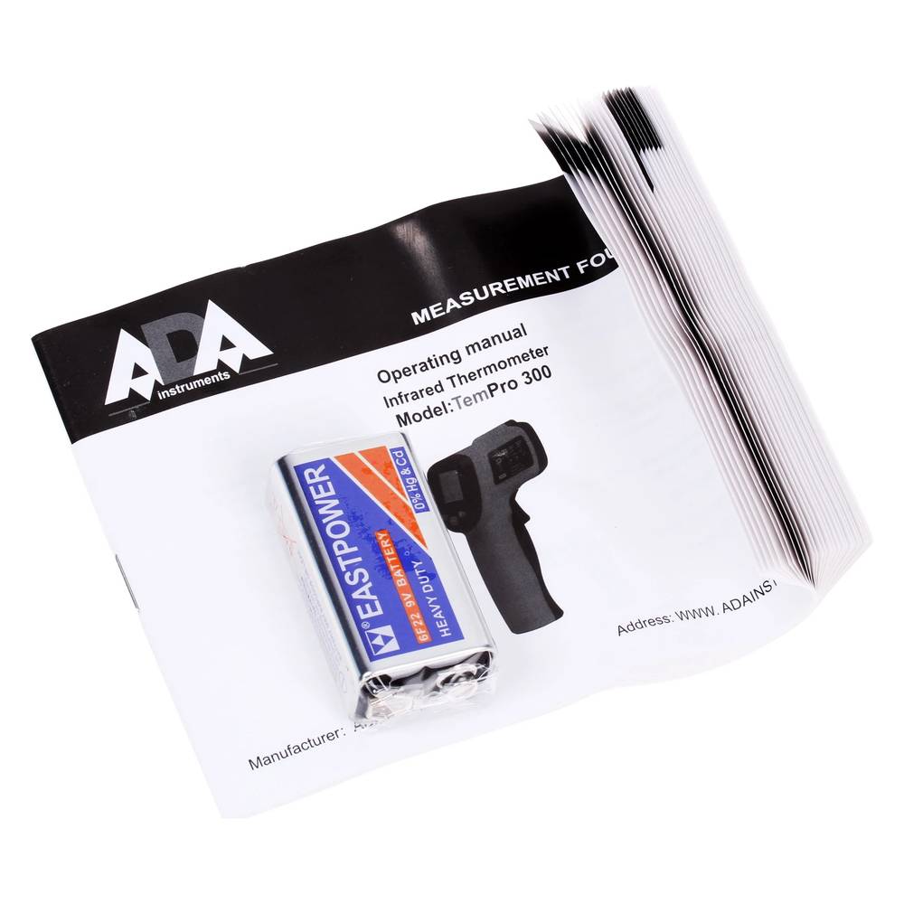 Пирометр инфракрасный ADA TemPro 300