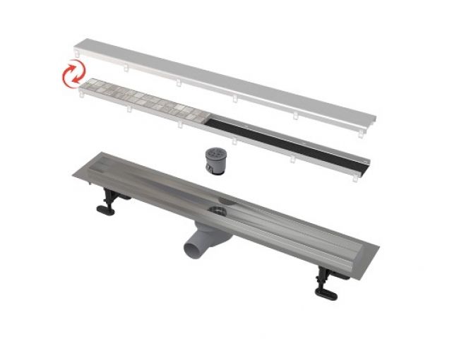 Водоотвод для душа, стандарт, Alcaplast (AG071401950)