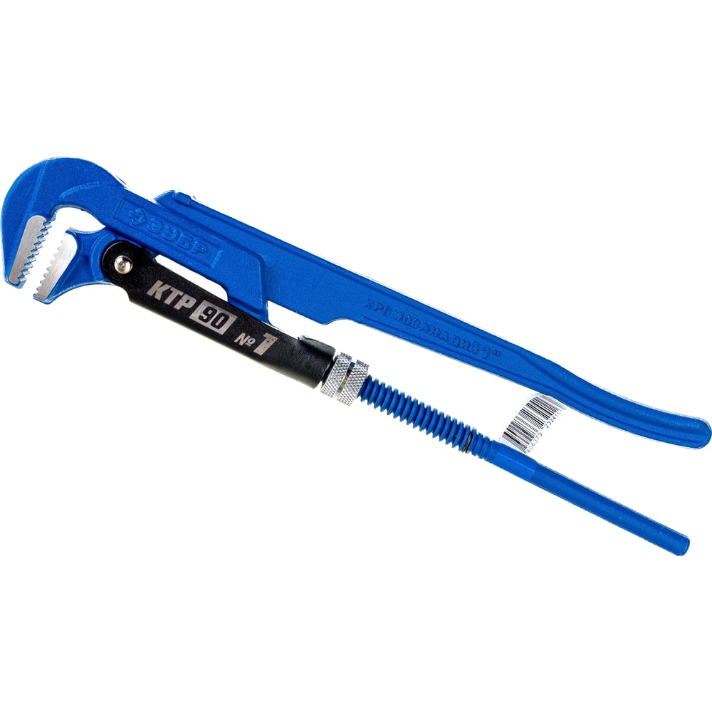 Ключ трубный, прямые губки ЗУБР КТР-90, №1