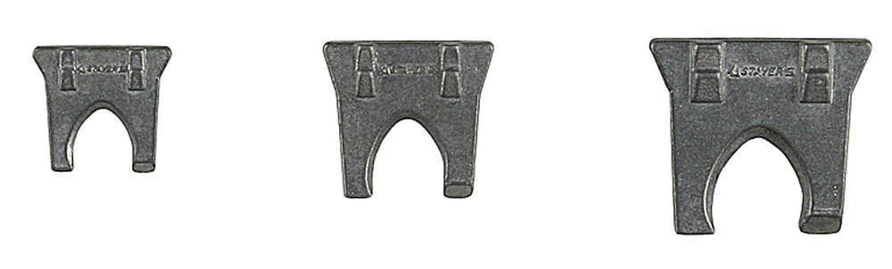 STAYER 2 - 4 мм, 3 шт, металлические плоские клинья (20990-H3)