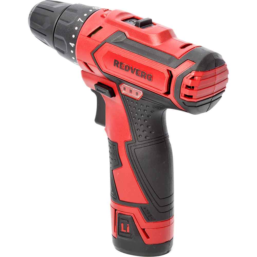 Шуруповерт аккумуляторный REDVERG RD-SD10L/2T