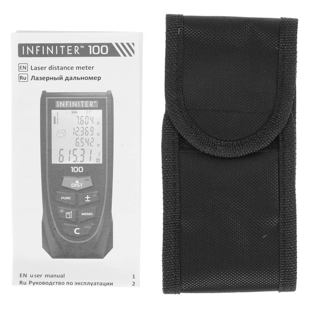 Измеритель длины лазерный INFINITER 100