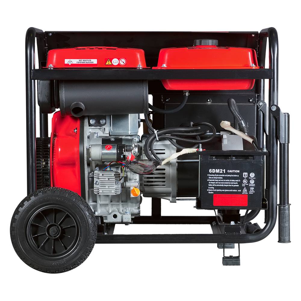 Генератор дизельный Fubag DS 5500 A ESс электростартером и коннектором автоматики