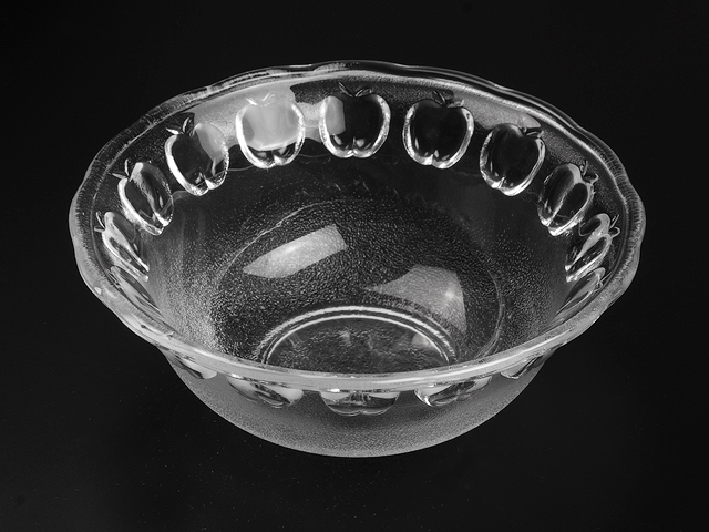 Салатник стеклянный, круглый, 170 мм, Яблоки, PERFECTO LINEA (22-176220)