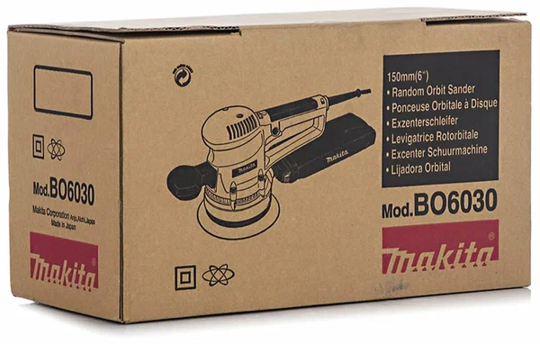 Машина плоско-шлифовальная эксцентриковая Makita BO6030