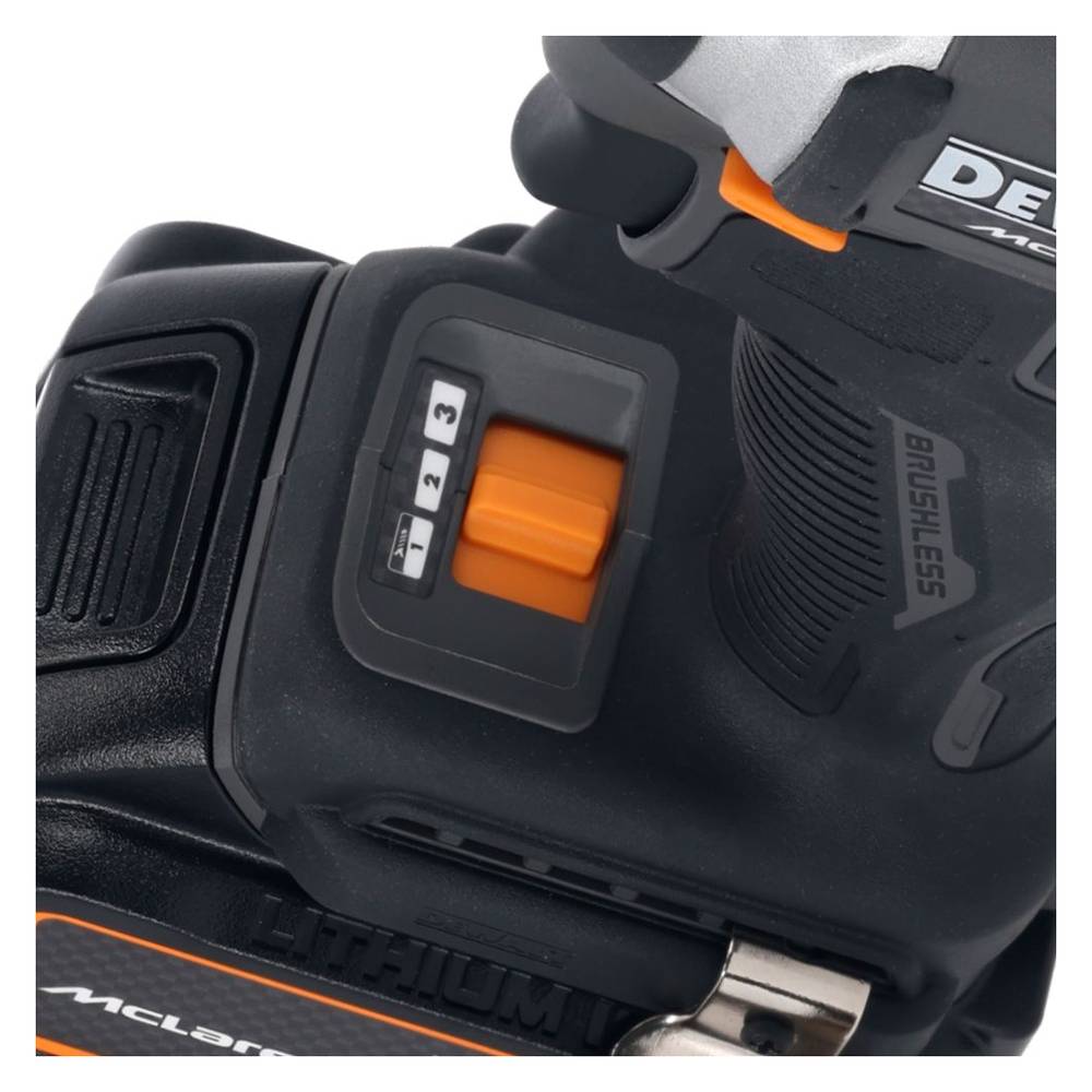 Шуруповерт аккумуляторный импульсный DeWalt McLaren Limited Edition DCF85MP2T (2 акк; з/у)