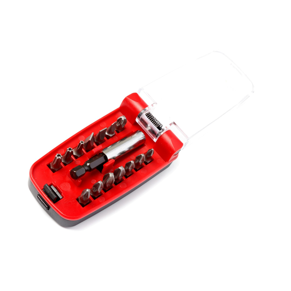 Набор бит REDVERG 15шт PH, PZ, SL, T(720651)