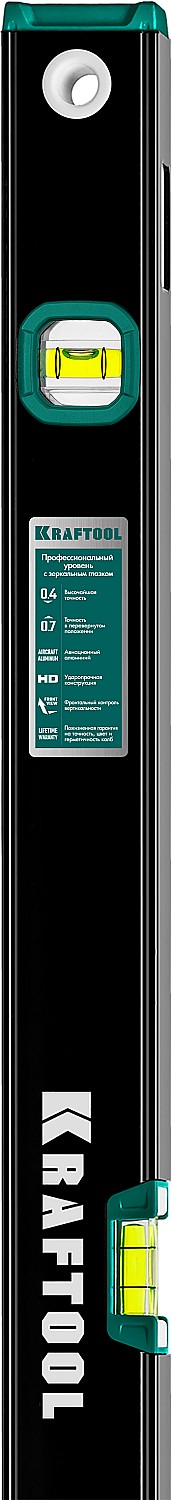 KRAFTOOL 400 мм, с зеркальным глазком, уровень (34781-40)