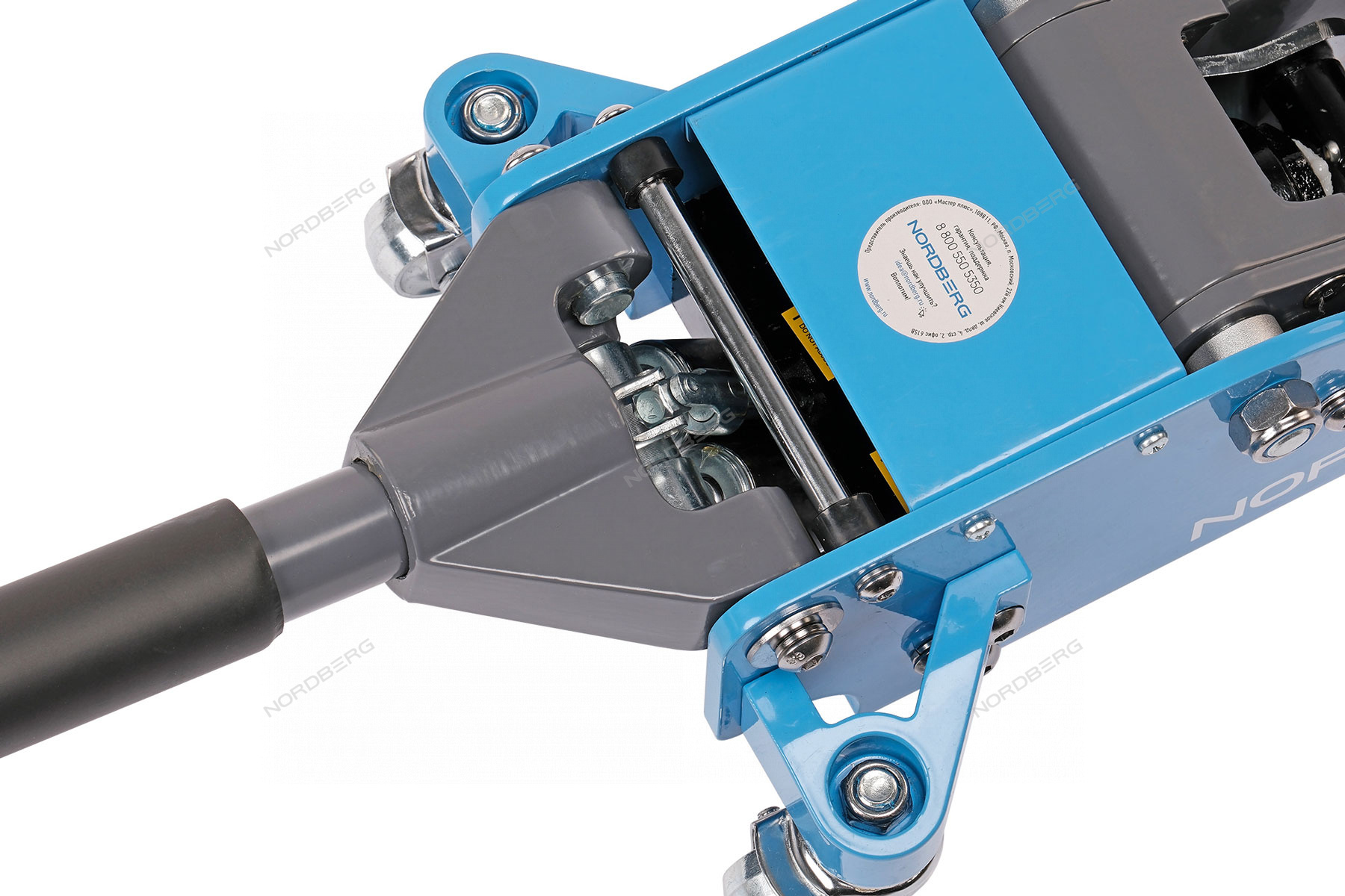 Домкрат подкатной алюминиевый, 2 т NORDBERG N32021E