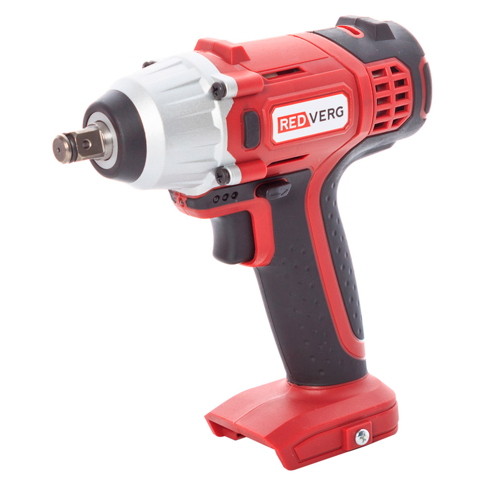 Гайковерт аккумуляторный ударный REDVERG RD-IW18/U (без акк, без з/у) + ЗУ 4А + 5Ач АКБ
