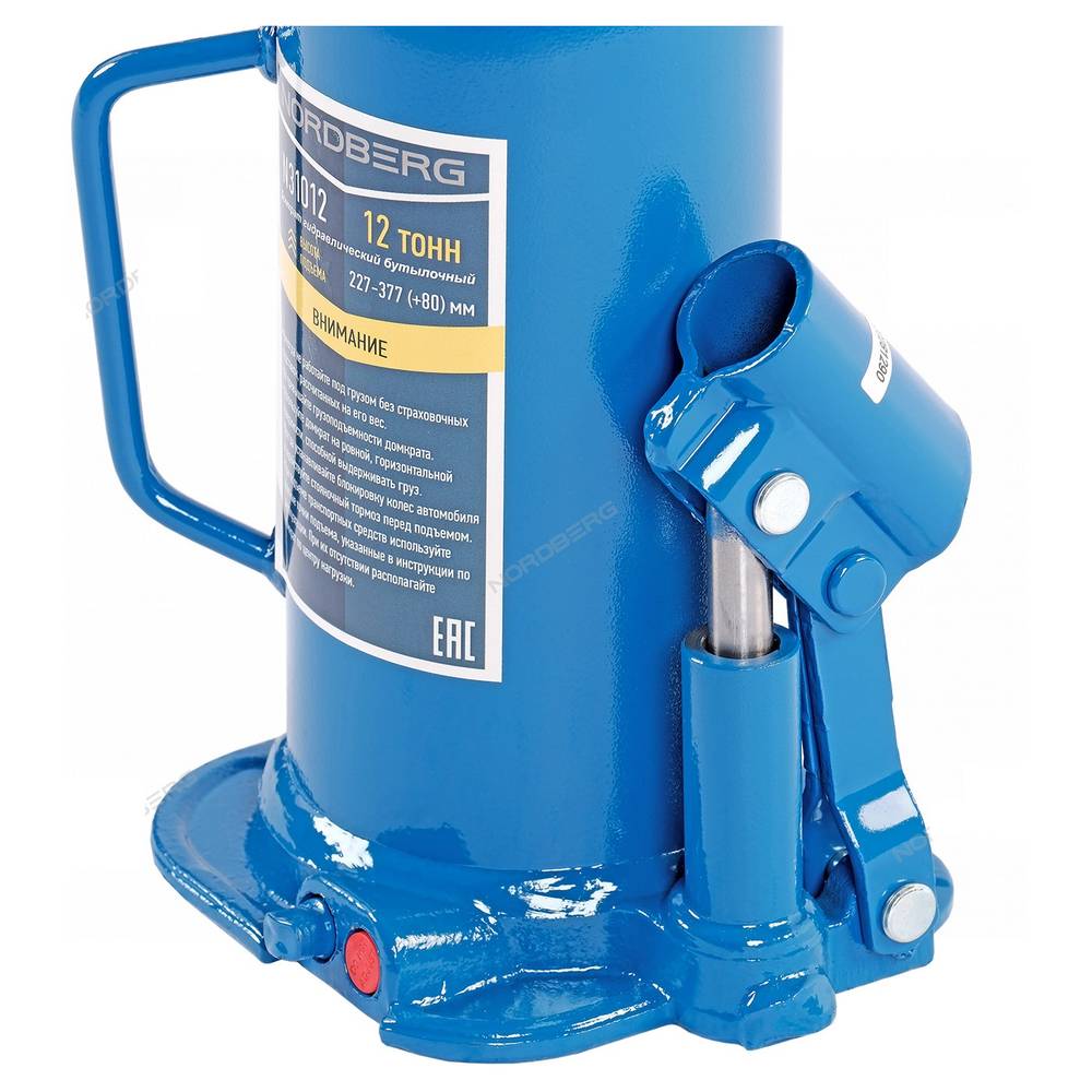 Домкрат бутылочный  NORDBERG N31012 12 т