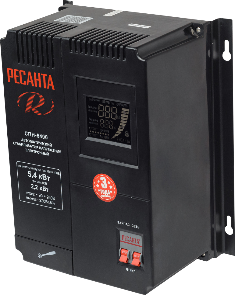 Стабилизатор напряжения Ресанта СПН-5400
