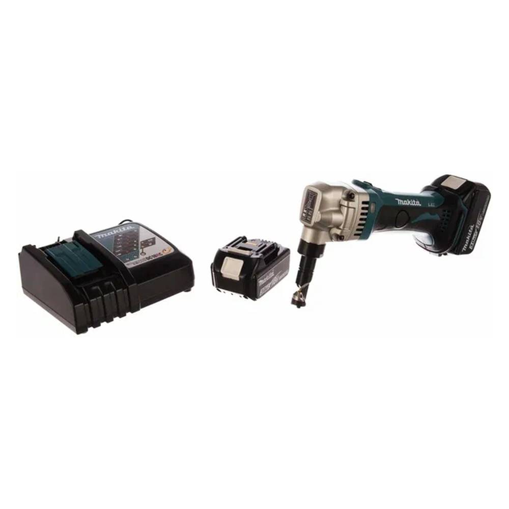 Ножницы аккумуляторные высечные Makita DJN161RFE