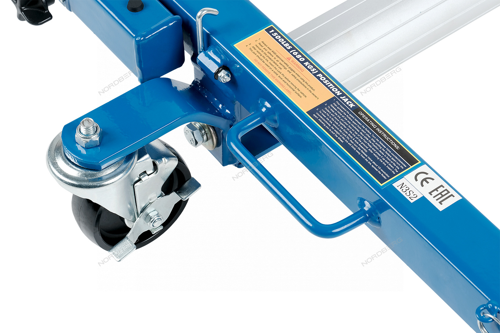 Домкрат гидравлический для перемещения автомобиля NORDBERG N3S2