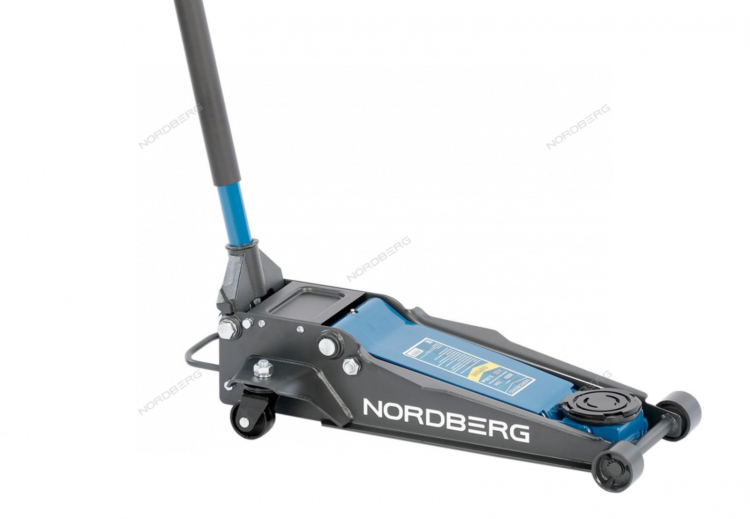 Домкрат подкатной 3 т, супернизкий подхват NORDBERG N32034