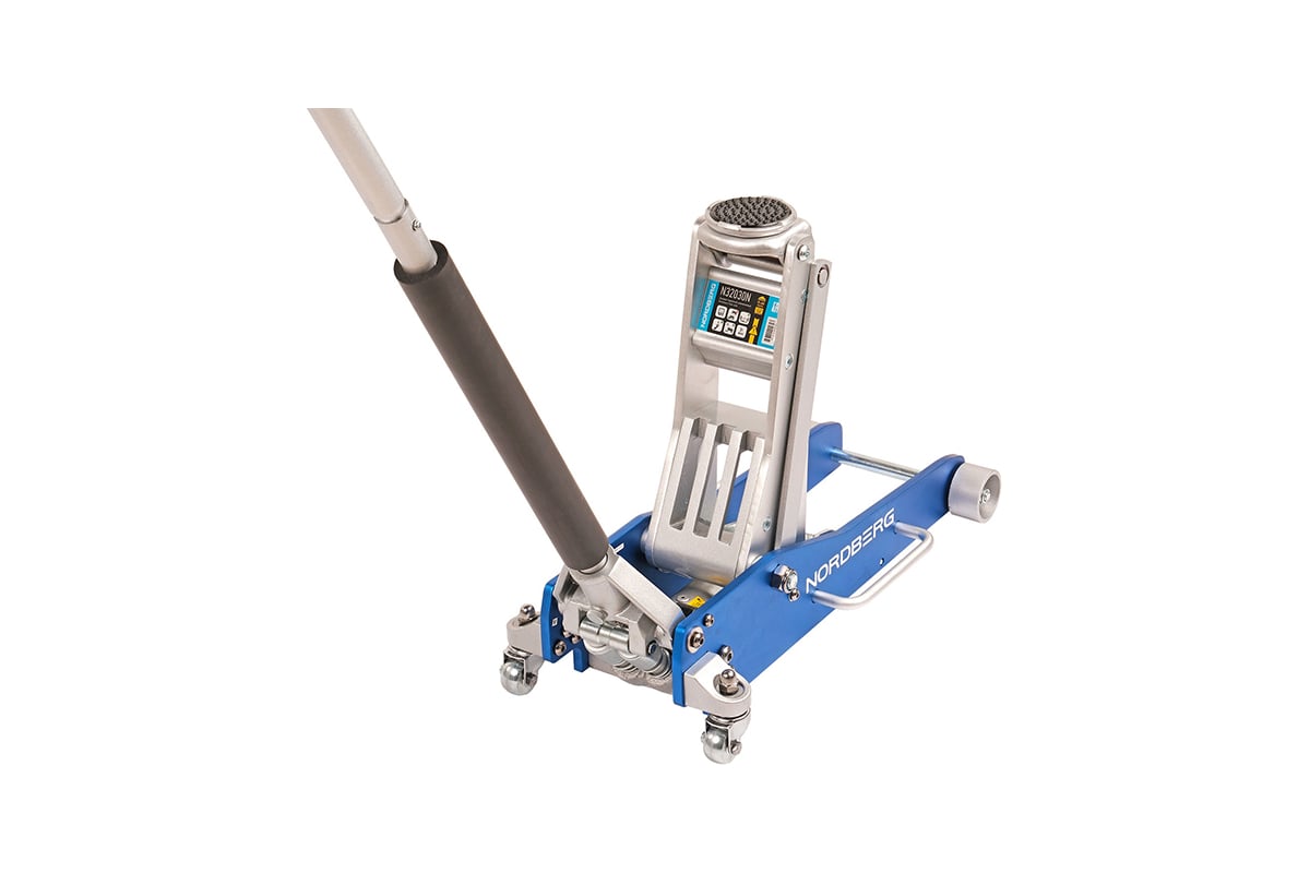 Домкрат подкатной алюминиевый, 3 т NORDBERG N32030N