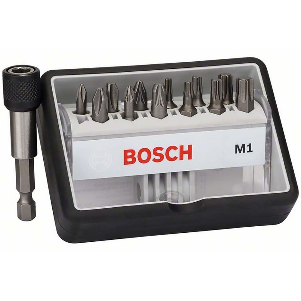 Набор бит Bosch 12шт +держатель PH/PZ/T 25мм (563)