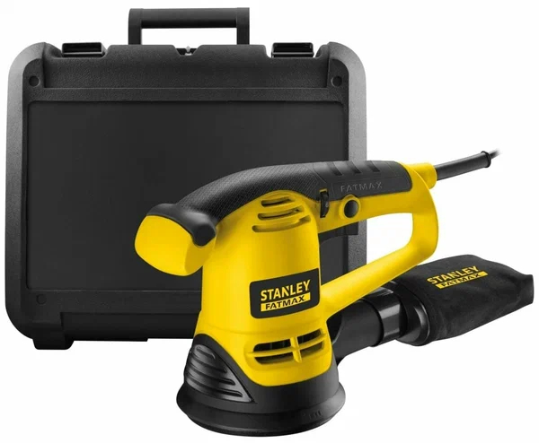 Машина плоско-шлифовальная эксцентриковая Stanley FME440K