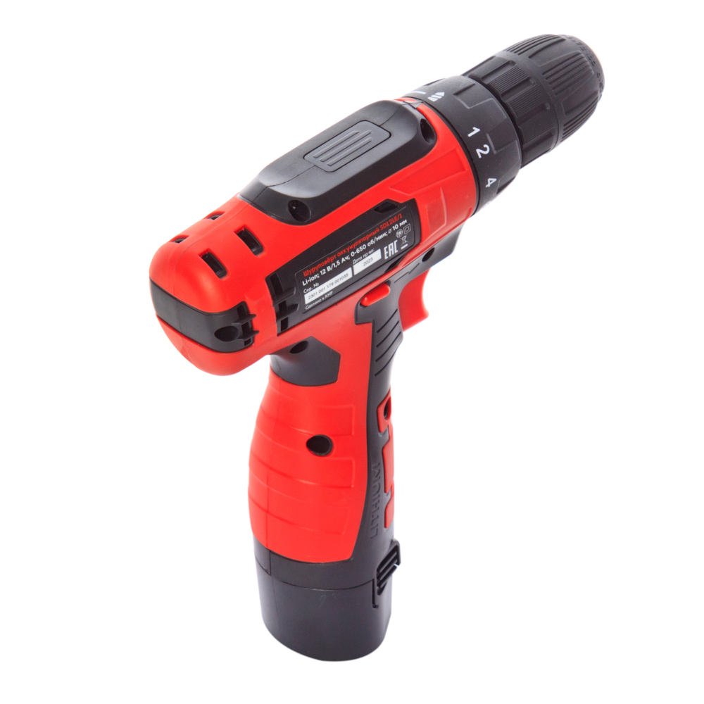 Шуруповерт аккумуляторный REDVERG Basic SD12LE/1