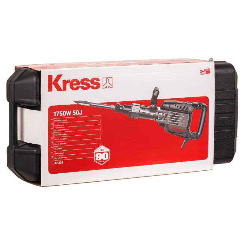 Электромолоток KRESS KH339, кейс