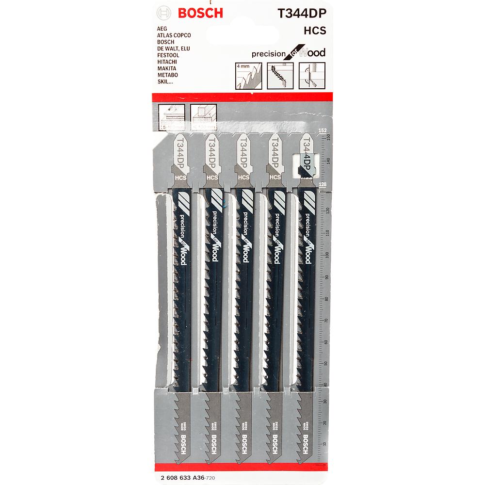 Набор пилок Bosch 5шт T344 DP (A36)