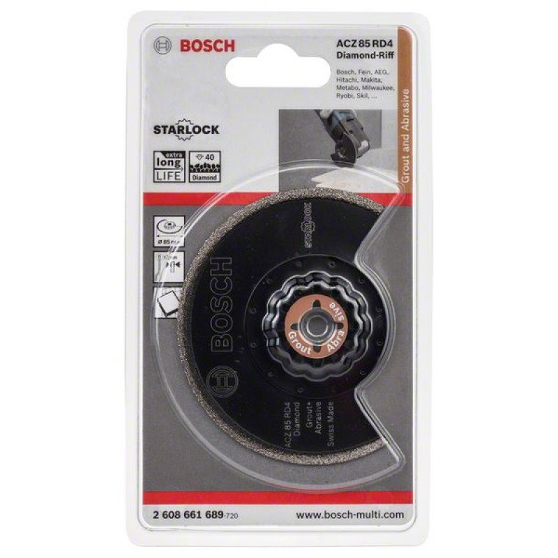 Диск пильный сегментированный Diamant-RIFF ACZ 85 RD Bosch
