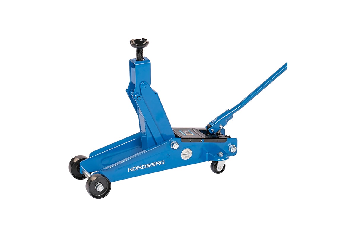 Домкрат подкатной для автолюбителя в кейсе, 3 т NORDBERG N3203EC