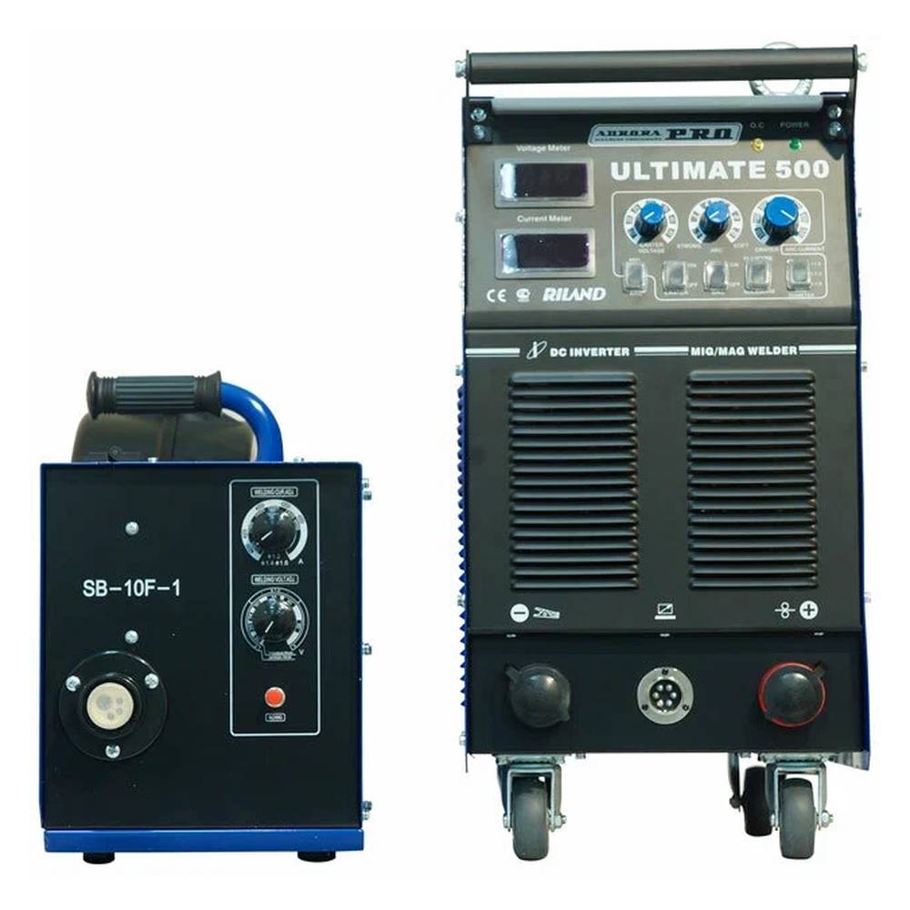 Аппарат сварочный Aurora Pro ULTIMATE 500 INDUSTRIAL ( с горелкой + подающий  мех.+ пакет  проводов)