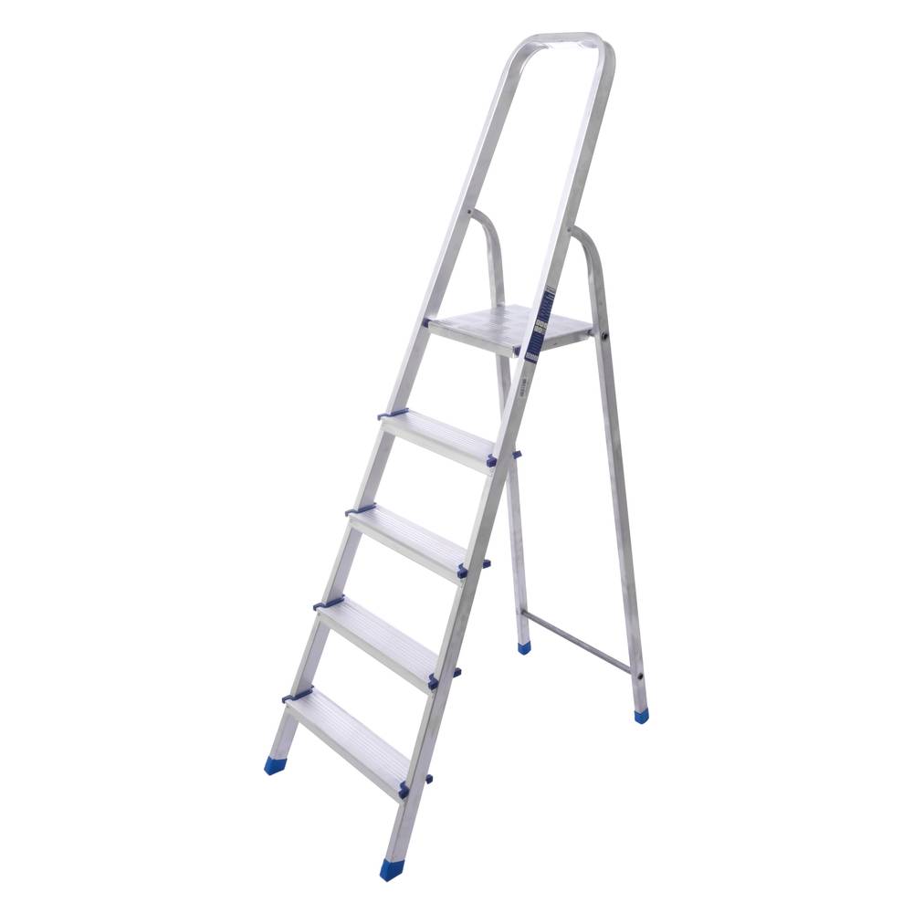 Стремянка алюминиевая STAIRS 5 ступеней AS05