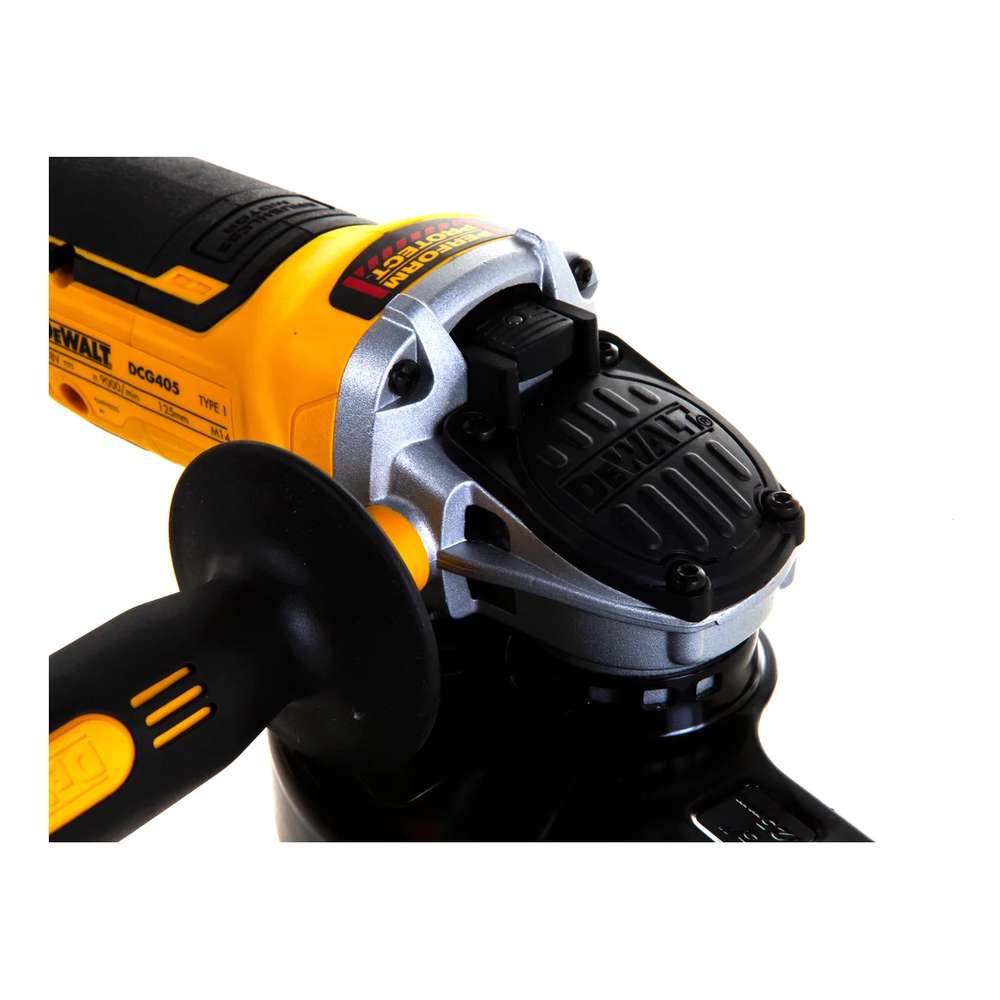 Машина шлифовальная угловая аккумуляторная DeWalt DCG405N-IN (100мм) (без акк, без з/у)