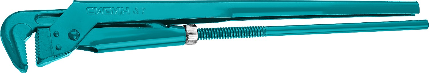 СИБИН №3, 2″, 565 мм, трубный ключ с прямыми губками (2730-3)