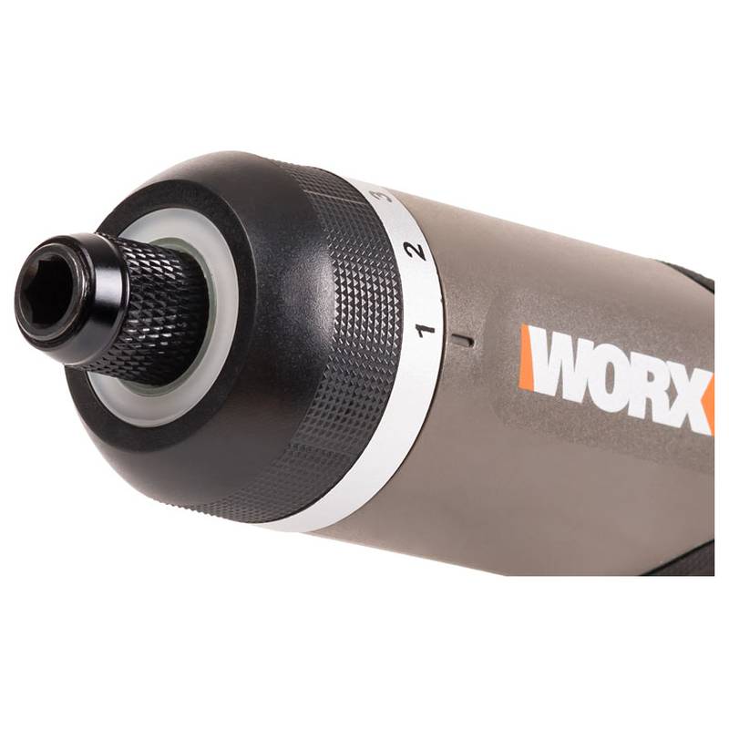 Отвертка аккумуляторная WORX WX242, 4В, 5Нм, 2Ач, набор оснастки
