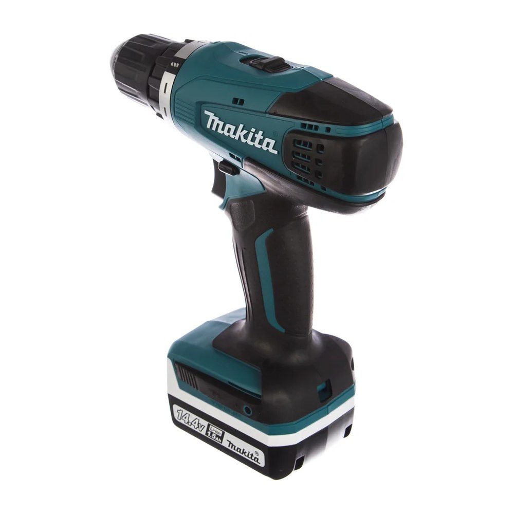 Шуруповерт аккумуляторный Makita DF347DWE+Набор бит Makita Impact Black 50 мм 10 шт
