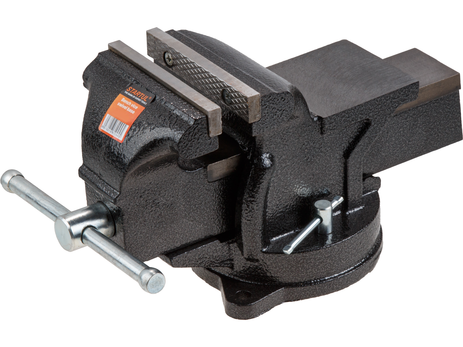 Тиски 100мм слесарные, поворотные STARTUL PROFI (ST9600-100)
